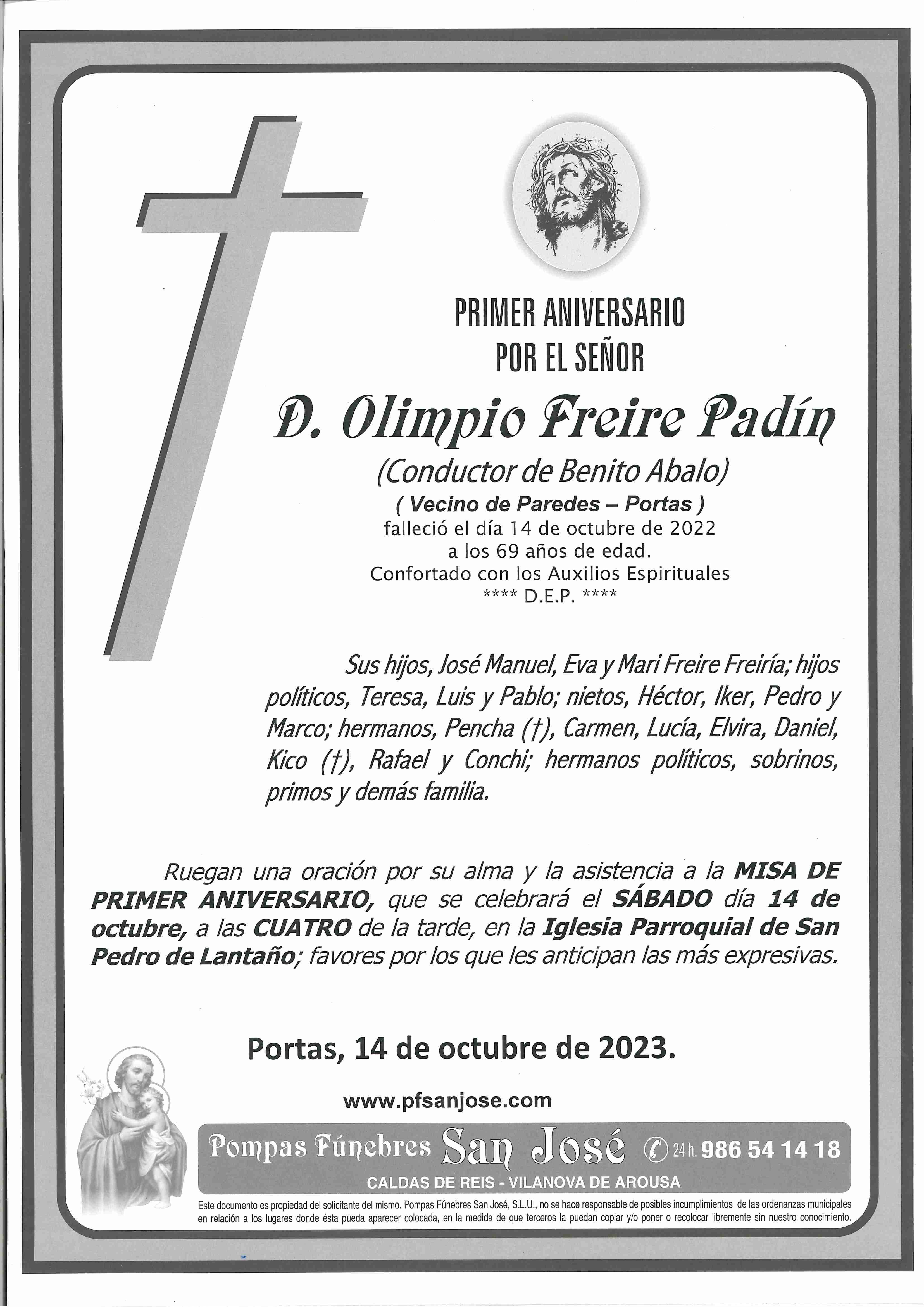 Freire Padín Olimpio