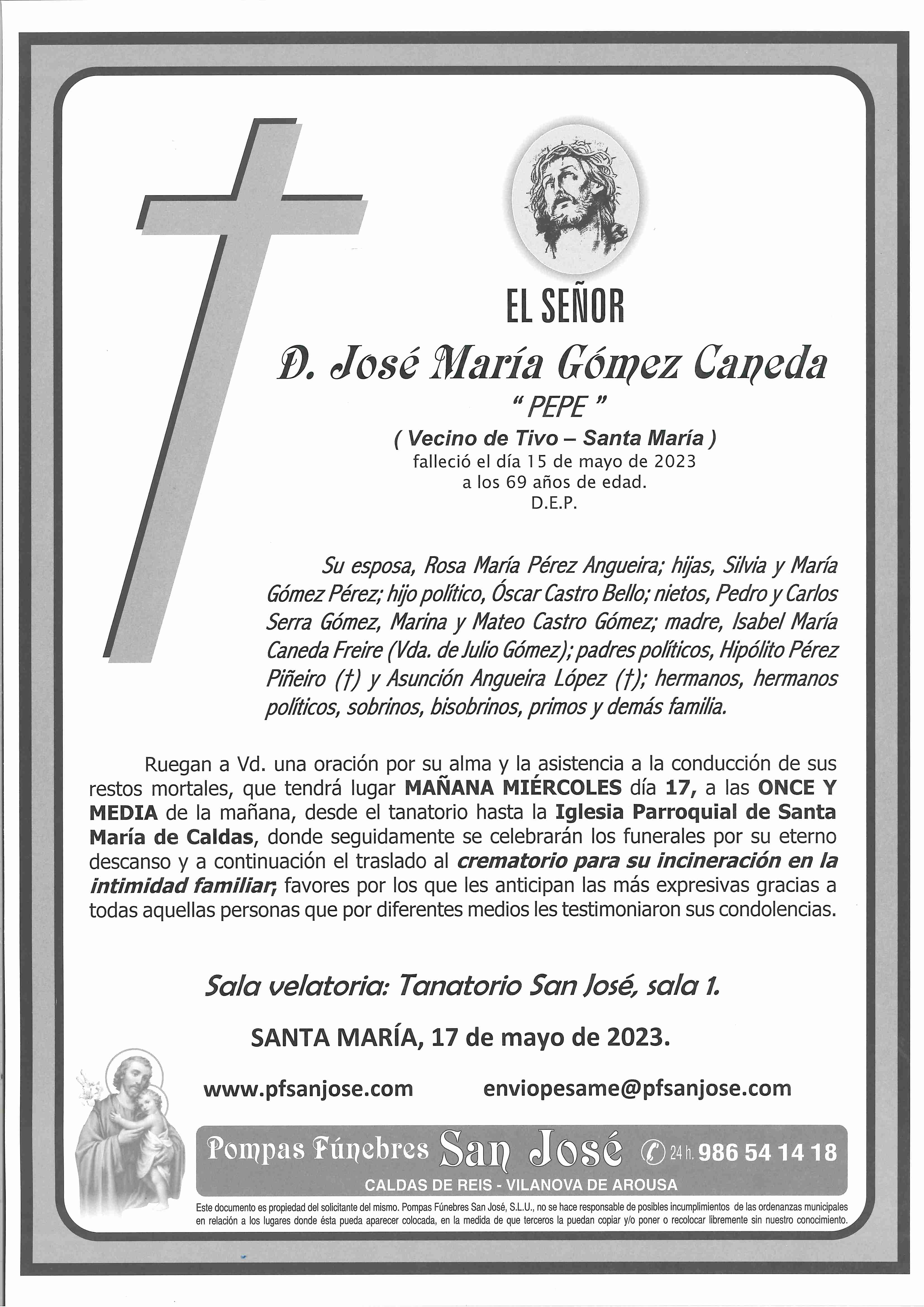 Gómez Caneda José María