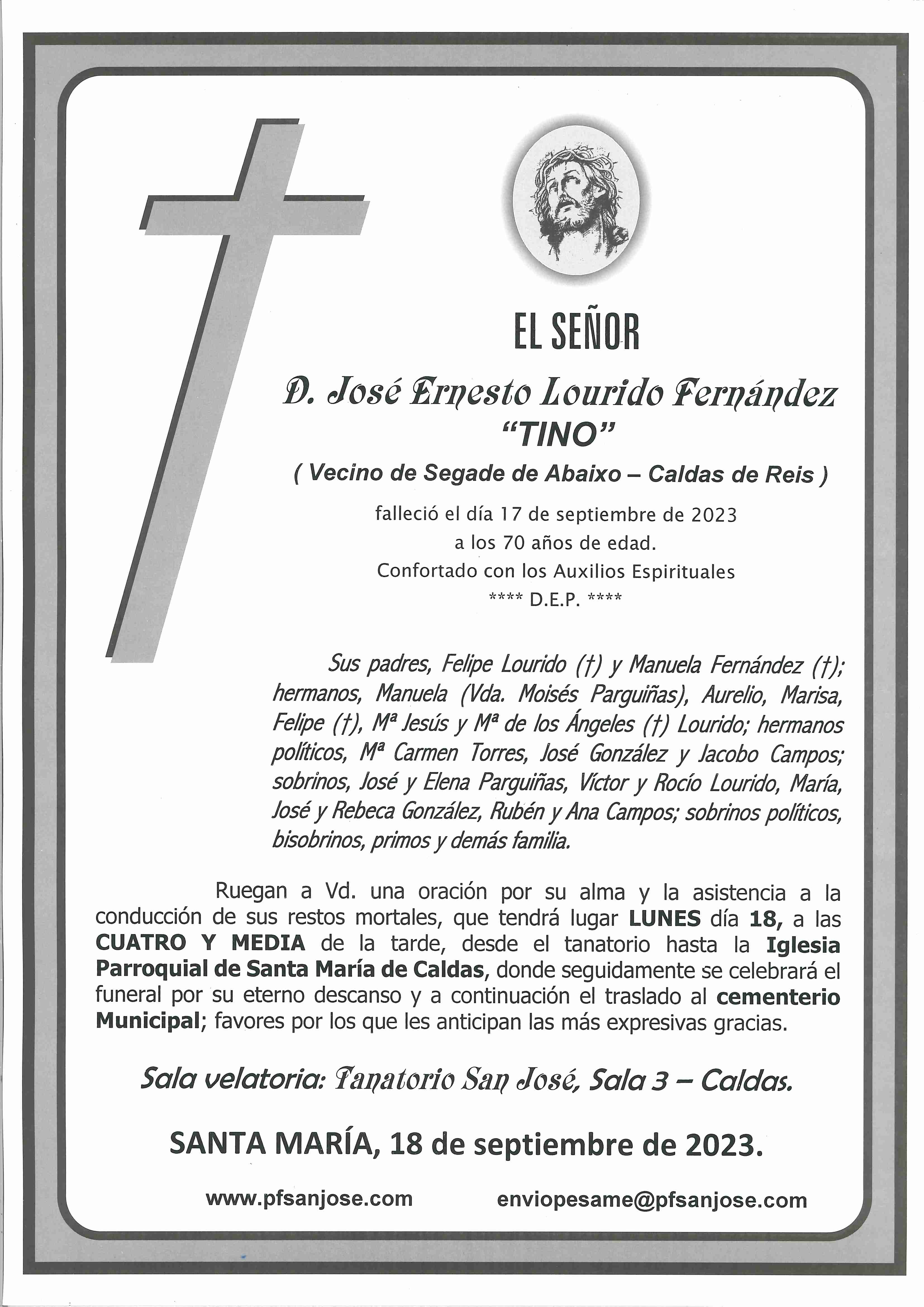 Lourido Fernández José Ernesto