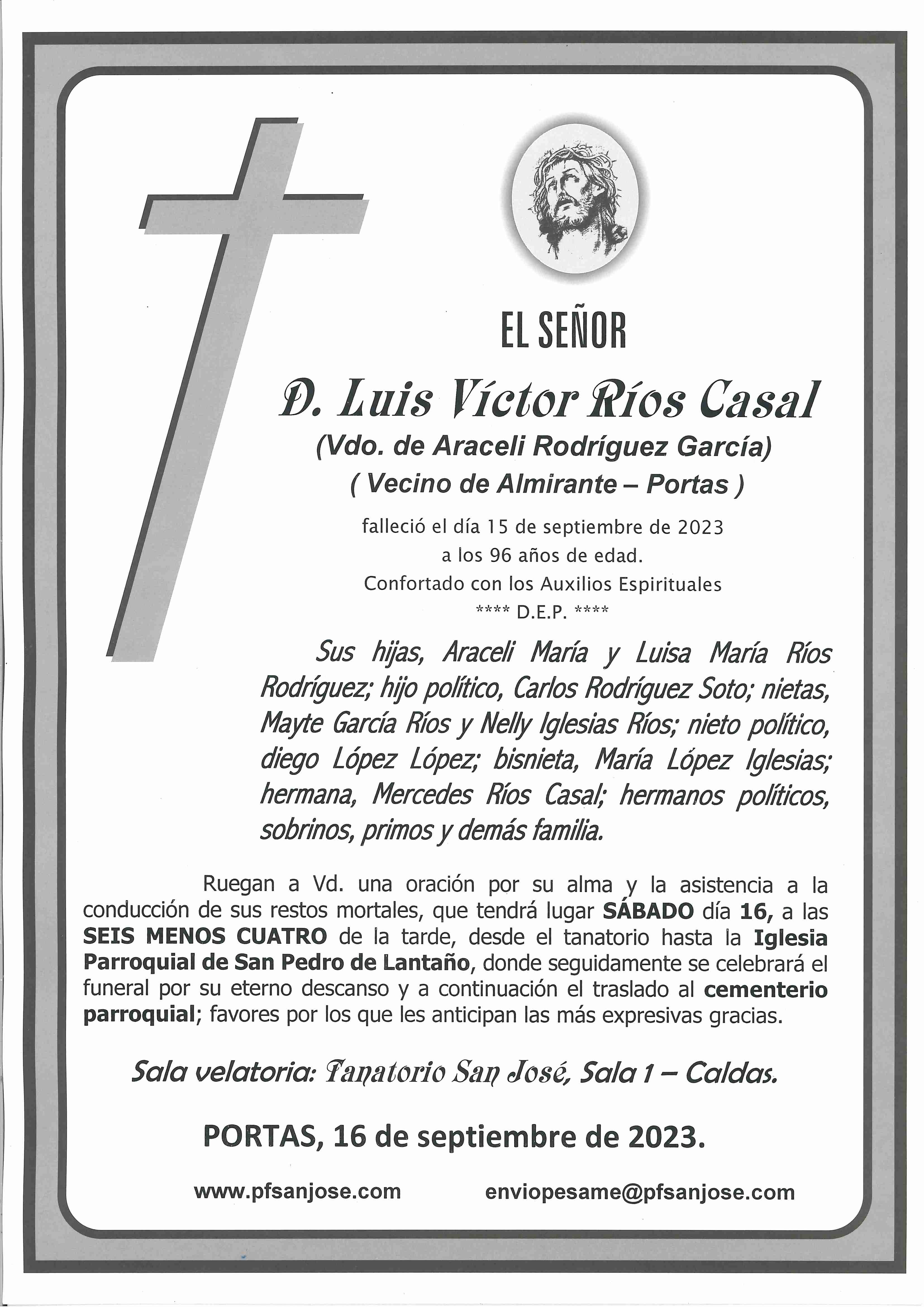 Ríos Casal Luis Víctor